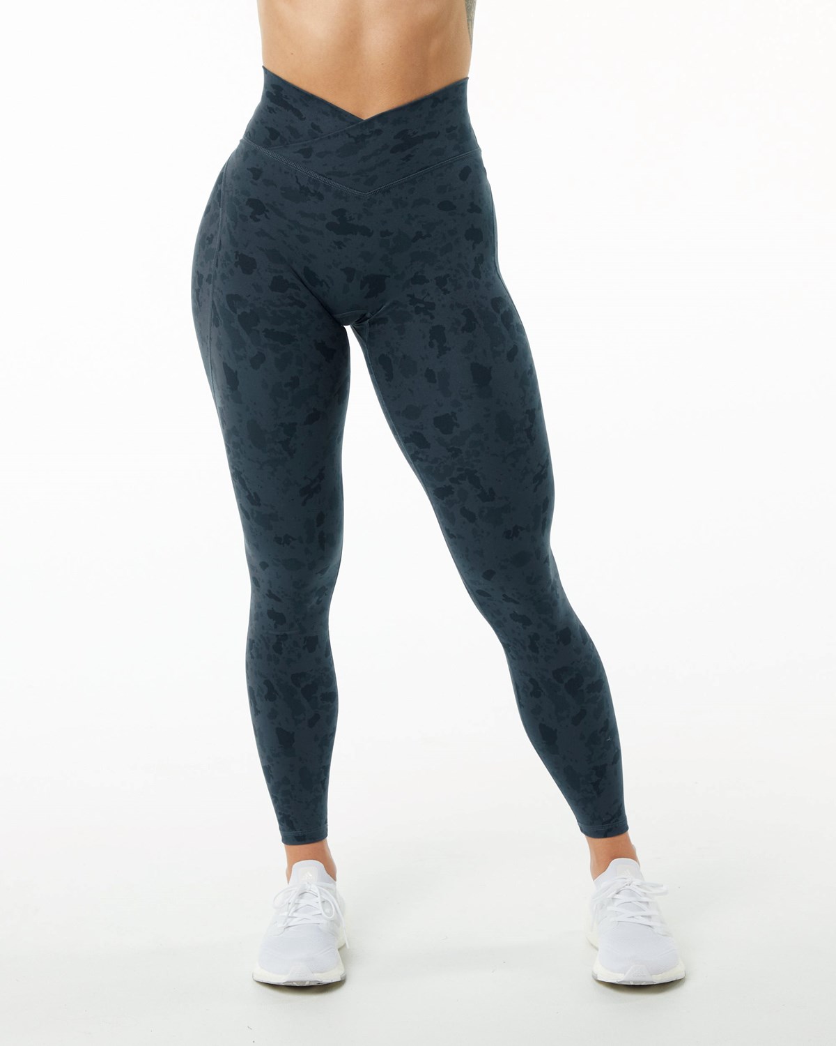 Alphalete Single Brushed Cross-Wrapped Legging Blankyt | 46071SEWU