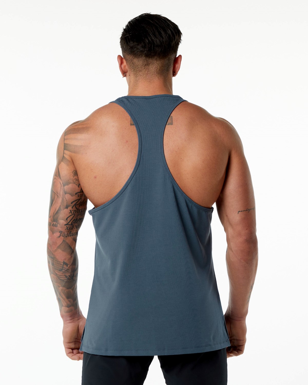 Alphalete Stepped Hem Stringer Blankyt | 89076FQMY