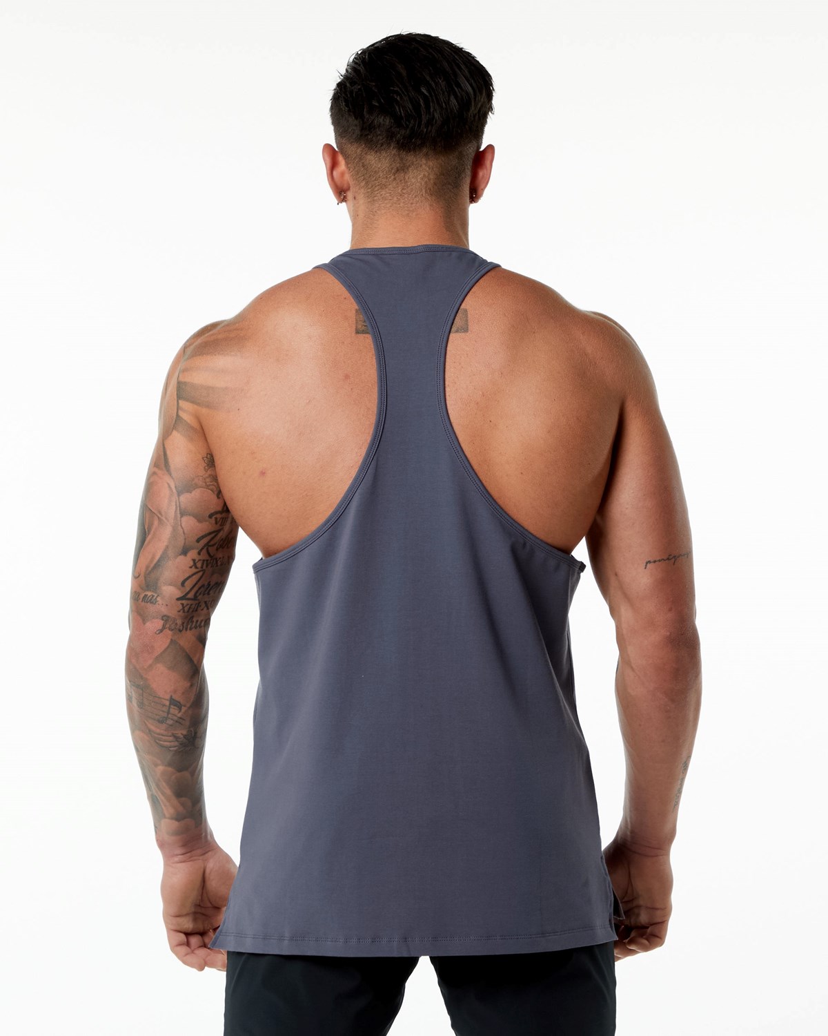 Alphalete Stepped Hem Stringer Fialové | 41057RANO