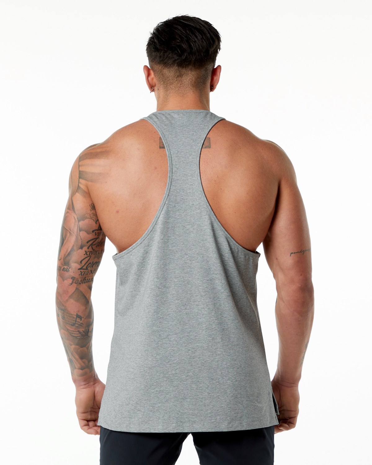 Alphalete Stepped Hem Stringer Šedé | 17923YRQD