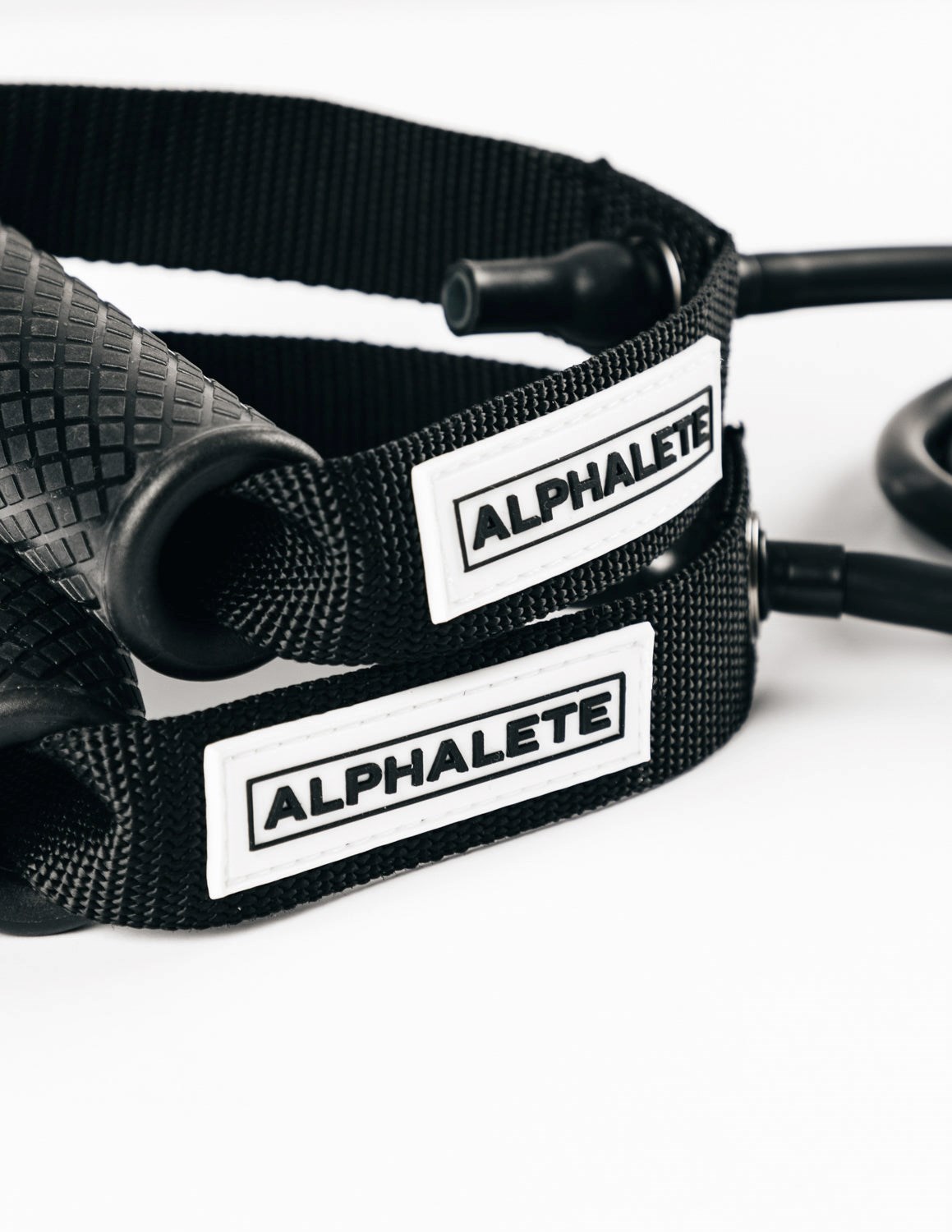 Alphalete Tréninková X Alphalete Soft Touch Tube Band Černé | 25179JBAY