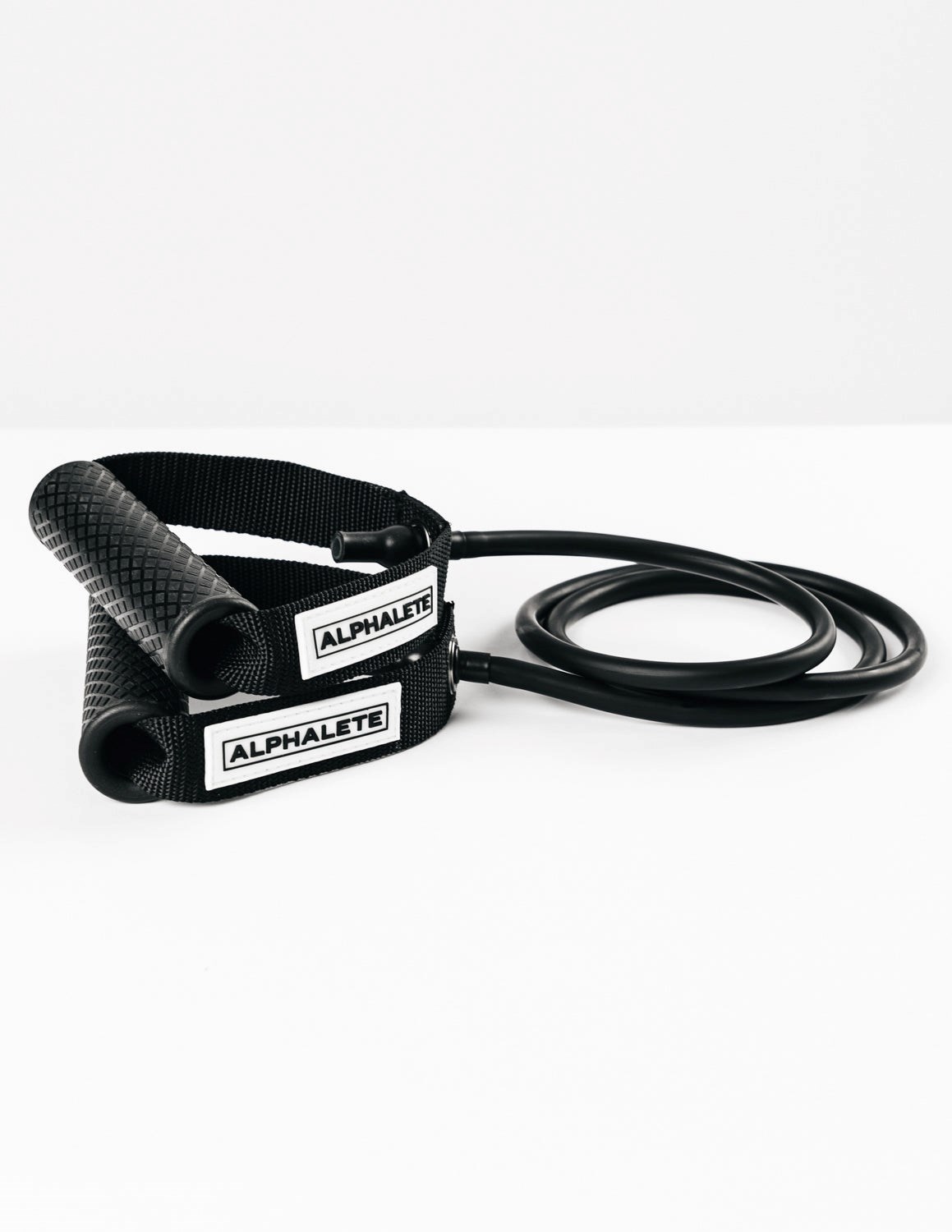 Alphalete Tréninková X Alphalete Soft Touch Tube Band Černé | 25179JBAY