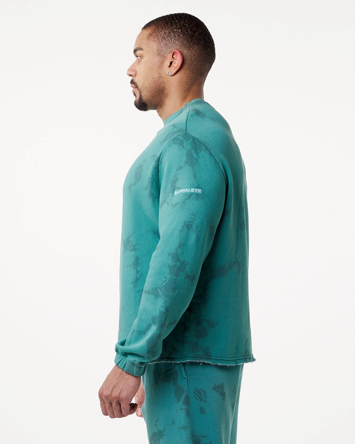 Alphalete Washed Fleece Svetrové Submarine | 37528LWOM