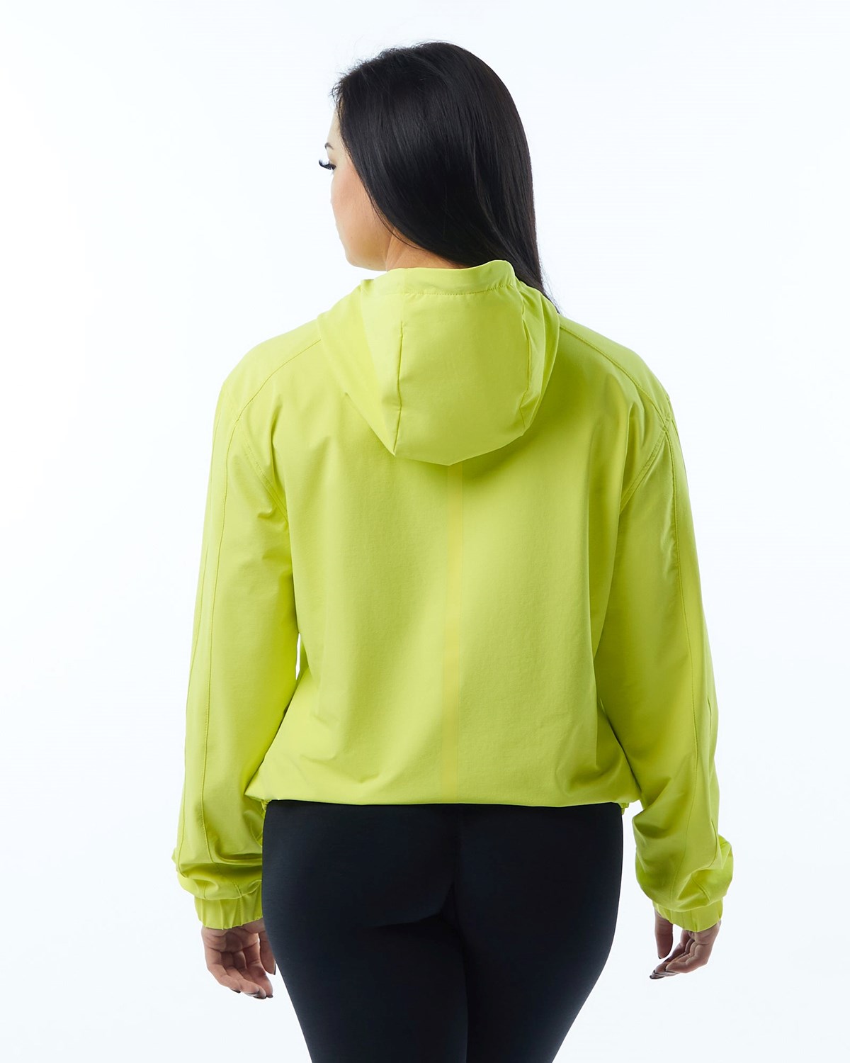 Alphalete Woven Performance Jacket Citrus Slice | 20795KJHT