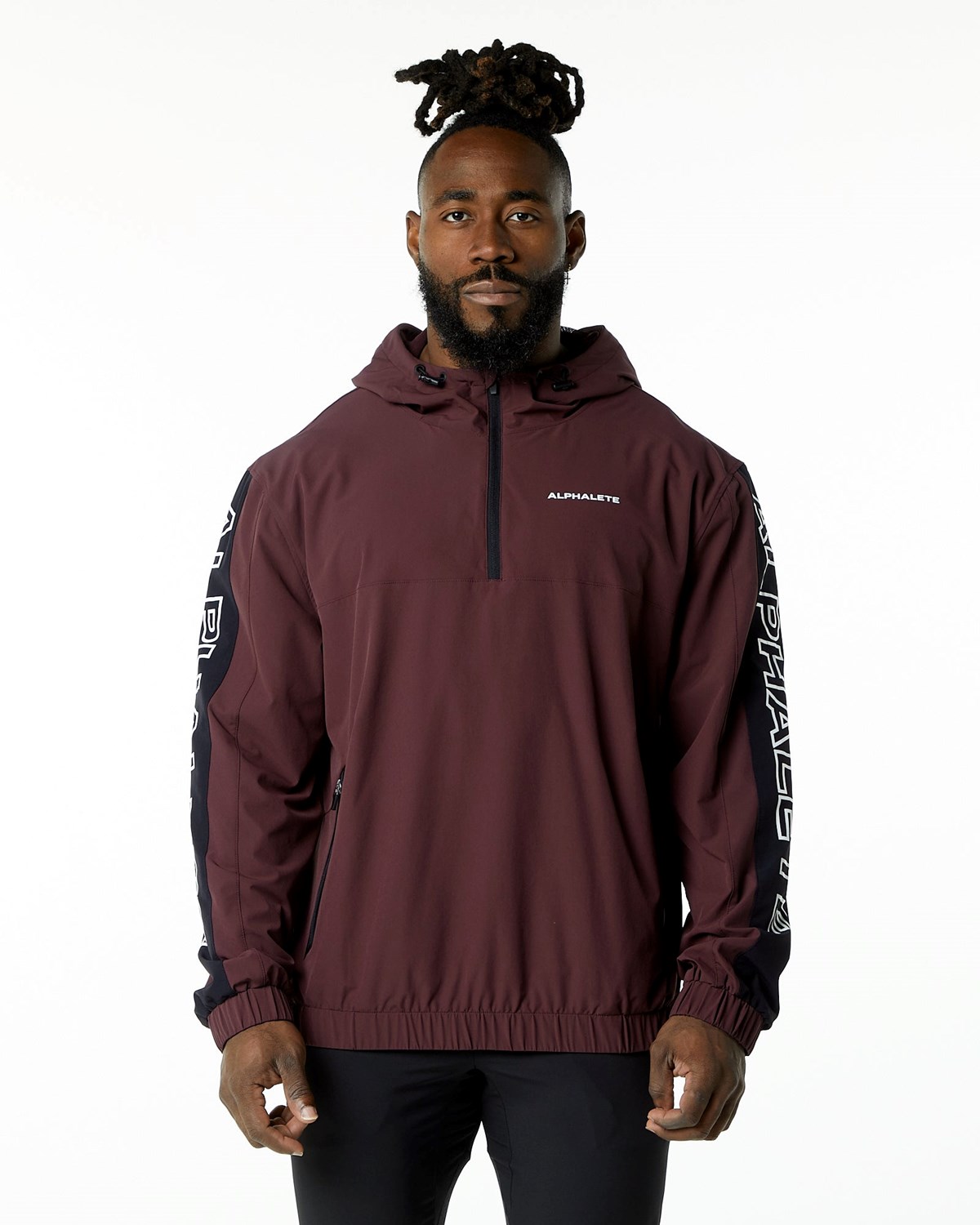 Alphalete Woven Performance Jacket Tmavě | 83157ONVU