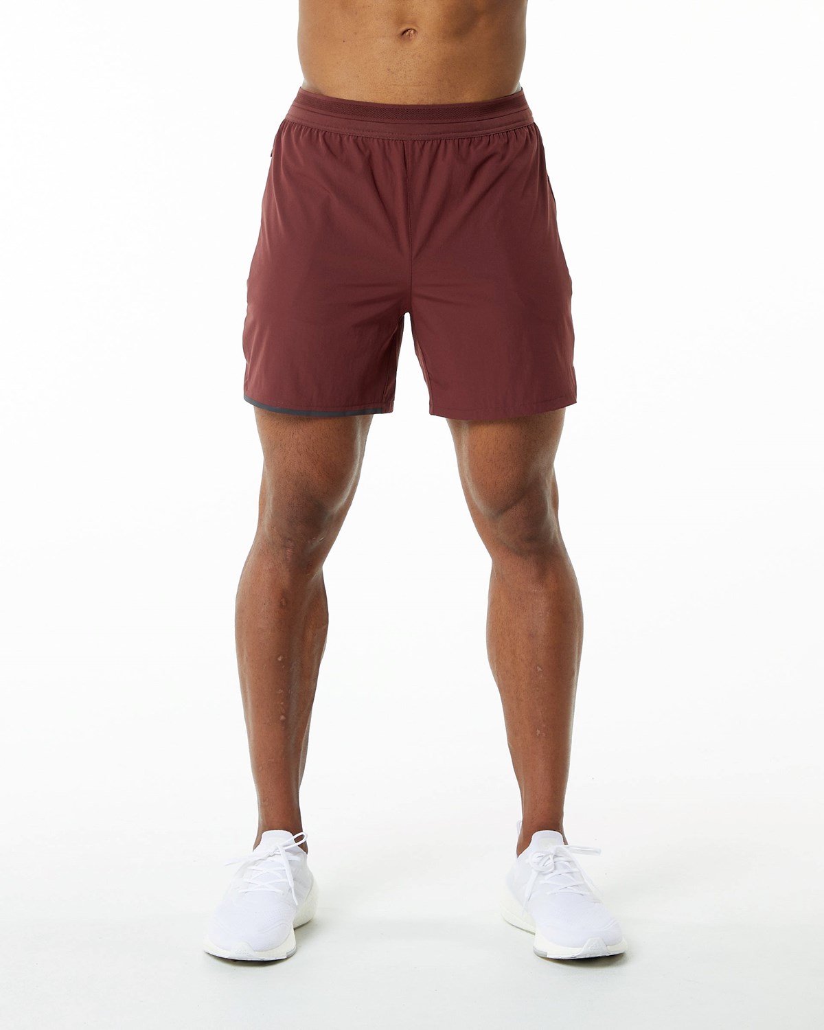 Alphalete Woven Tréninková Krátké Merlot | 39072YJGH